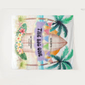 Surf en Zee | De grote bloeidag Wandkleed (Voorkant (horizontaal))