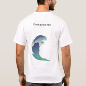 Surf en Zon Samenleving T-shirt (Achterkant)