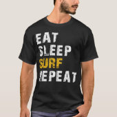 surf eten t-shirt (Voorkant)