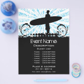 Surf Event Promotion Flyer (Enkel)