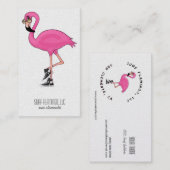 Surf Flamingo LLC Visitekaartje (Voorkant / Achterkant)