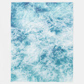 Surf Fleece Deken (Voorkant)