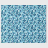 Surf Floral Hibiscus Pattern Cadeaupapier (Vlak)