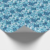 Surf Floral Hibiscus Pattern Cadeaupapier (Hoek)