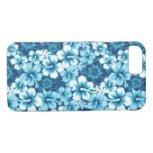 Surf Floral Hibiscus Pattern Case-Mate iPhone Case (Achterkant (Horizontaal))