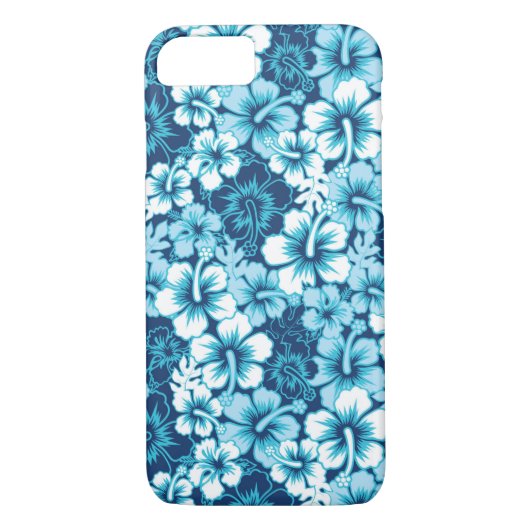 Surf Floral Hibiscus Pattern Case-Mate iPhone Case (Achterkant)