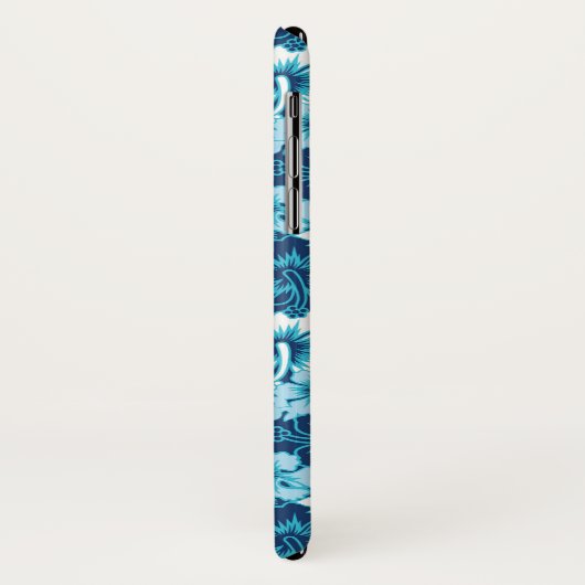 Surf Floral Hibiscus Pattern Case-Mate iPhone Case (Achterkant/links)