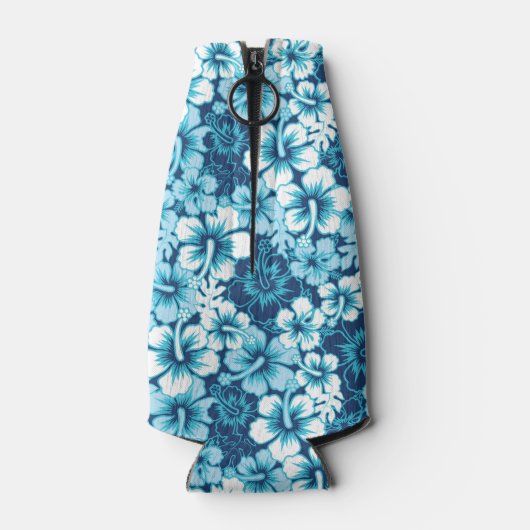 Surf Floral Hibiscus Pattern Flesjeskoeler (Achterkant)