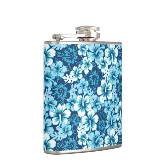 Surf Floral Hibiscus Pattern Heupfles (Rechts)