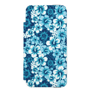 Surf Floral Hibiscus Pattern