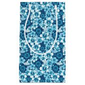 Surf Floral Hibiscus Pattern Klein Cadeauzakje (Voorkant)