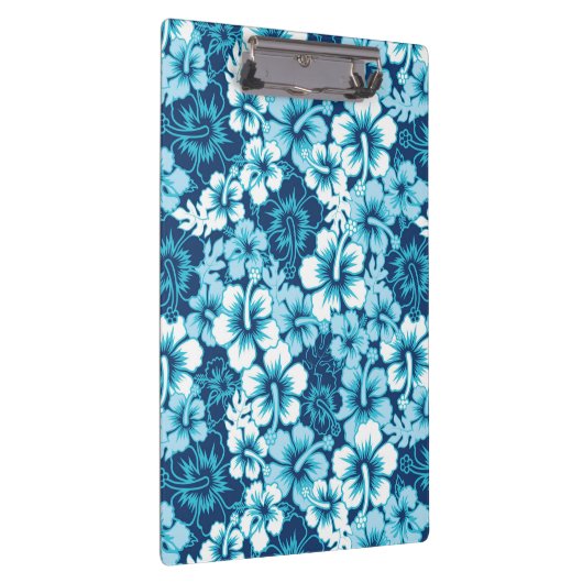 Surf Floral Hibiscus Pattern Klembord (Rechts)