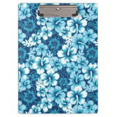 Surf Floral Hibiscus Pattern Klembord (Voorkant)