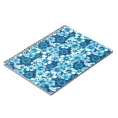 Surf Floral Hibiscus Pattern Notitieboek (Linkerzijde)