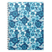 Surf Floral Hibiscus Pattern Notitieboek (Voorkant)