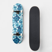 Surf Floral Hibiscus Pattern Persoonlijk Skateboard (Voorkant)