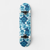 Surf Floral Hibiscus Pattern Persoonlijk Skateboard (Voorkant)