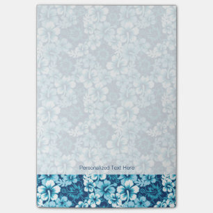 Surf Floral Hibiscus Pattern Post-it® Notes