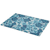 Surf Floral Hibiscus Pattern Snijplank (Hoek)