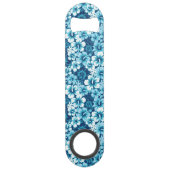 Surf Floral Hibiscus Pattern Speed Flessenopener (Voorkant)