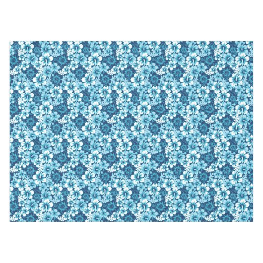 Surf Floral Hibiscus Pattern Tafelkleed (Voorkant (Horizontaal))
