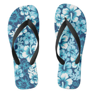 Surf Floral Hibiscus Pattern Teenslippers
