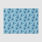 Surf Floral Hibiscus Pattern Tissuepapier (Voorkant)