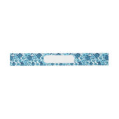 Surf Floral Hibiscus Pattern Uitnodigingen Wikkel (Vlak)