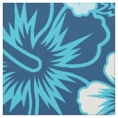 Surf florale hibiscus stof (Close Up)