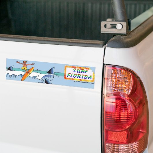 Surf Florida bumpersticker (Op Truck)