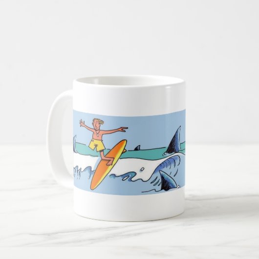 Surf Florida mok (Voorkant links)