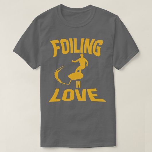 surf folie in liefde t-shirt (Design voorkant)