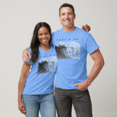 Surf gaat surfen op barrel wave t-shirt (Unisex)