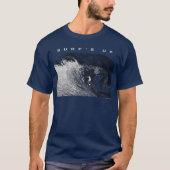 Surf gaat surfen t-shirt (Voorkant)