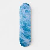 Surf-geïnspireerde Ocean Waves Seascape Skateboard (Voorkant)