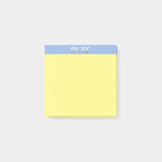 Surf gele notitieblokken post-it® notes (Voorkant)