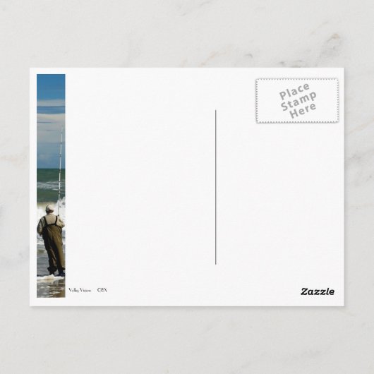 Surf Gevist Briefkaart (Achterkant)