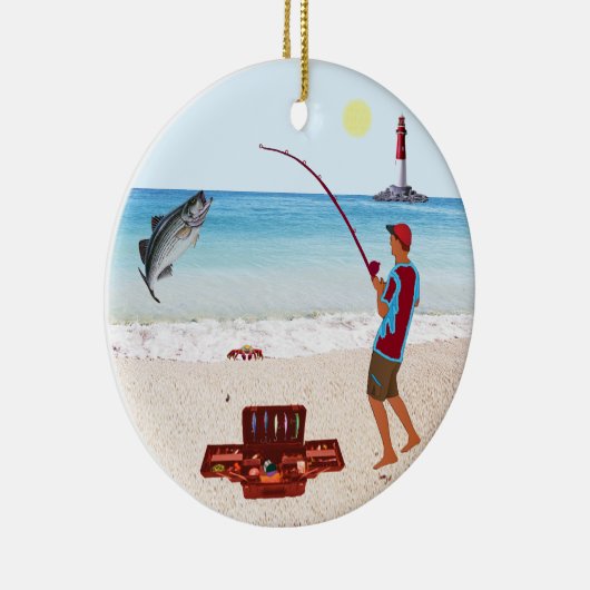 Surf Gevist Keramisch Ornament (Rechts)