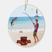 Surf Gevist Keramisch Ornament (Links)