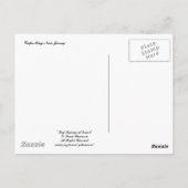 Surf Gevist op Dusk 6 Briefkaart (Achterkant)