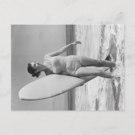 Surf Girl Briefkaart
