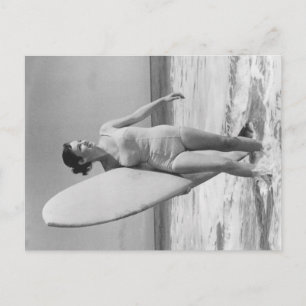  Surf Girl Briefkaart