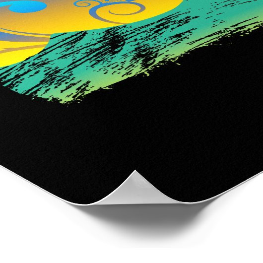 Surf Girl Poster (Hoek)