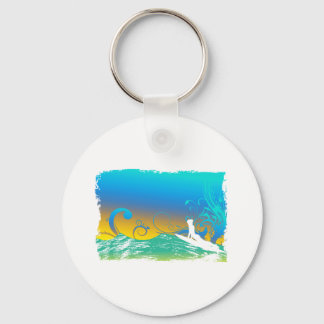 Surf Girl Sleutelhanger