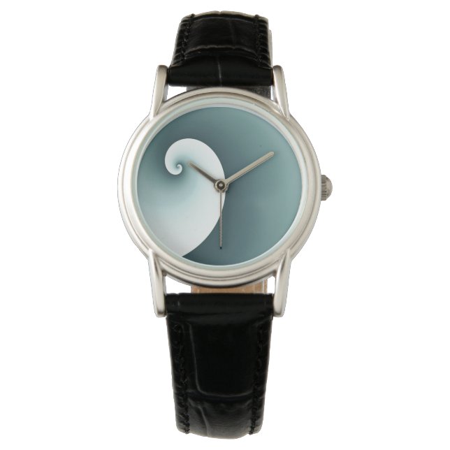 Surf golf teal horloge (Voorkant)