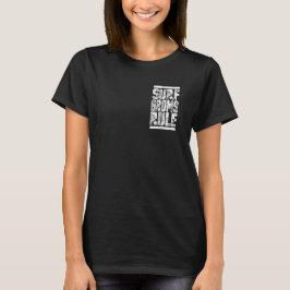 Surf Groms Rule!! (volwassen wit) T-shirt