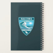Surf Haleiwa Hawaii Planner (Achterkant)