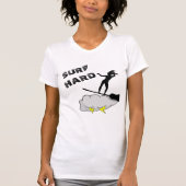 Surf hard als een heks t-shirt (Voorkant)