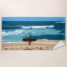 surf hawaï strandlaken