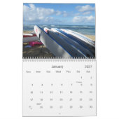 Surf Hawaii-agenda Kalender (Jan 2027)